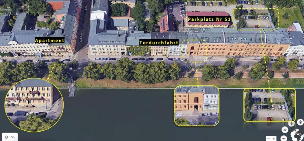 Apartment Ferienapartment Alexandrine Direkt Am Pfaffenteich Mit Eigenem Parkplatz